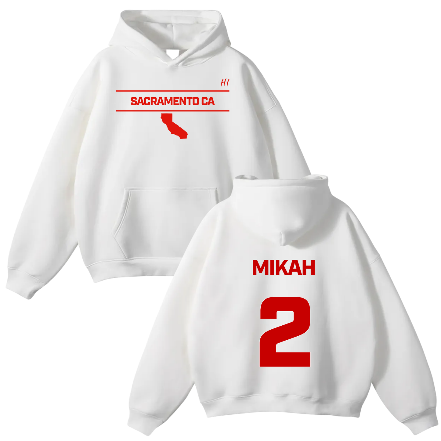 Mikah Johnson Oversize Fleeced Hoodie