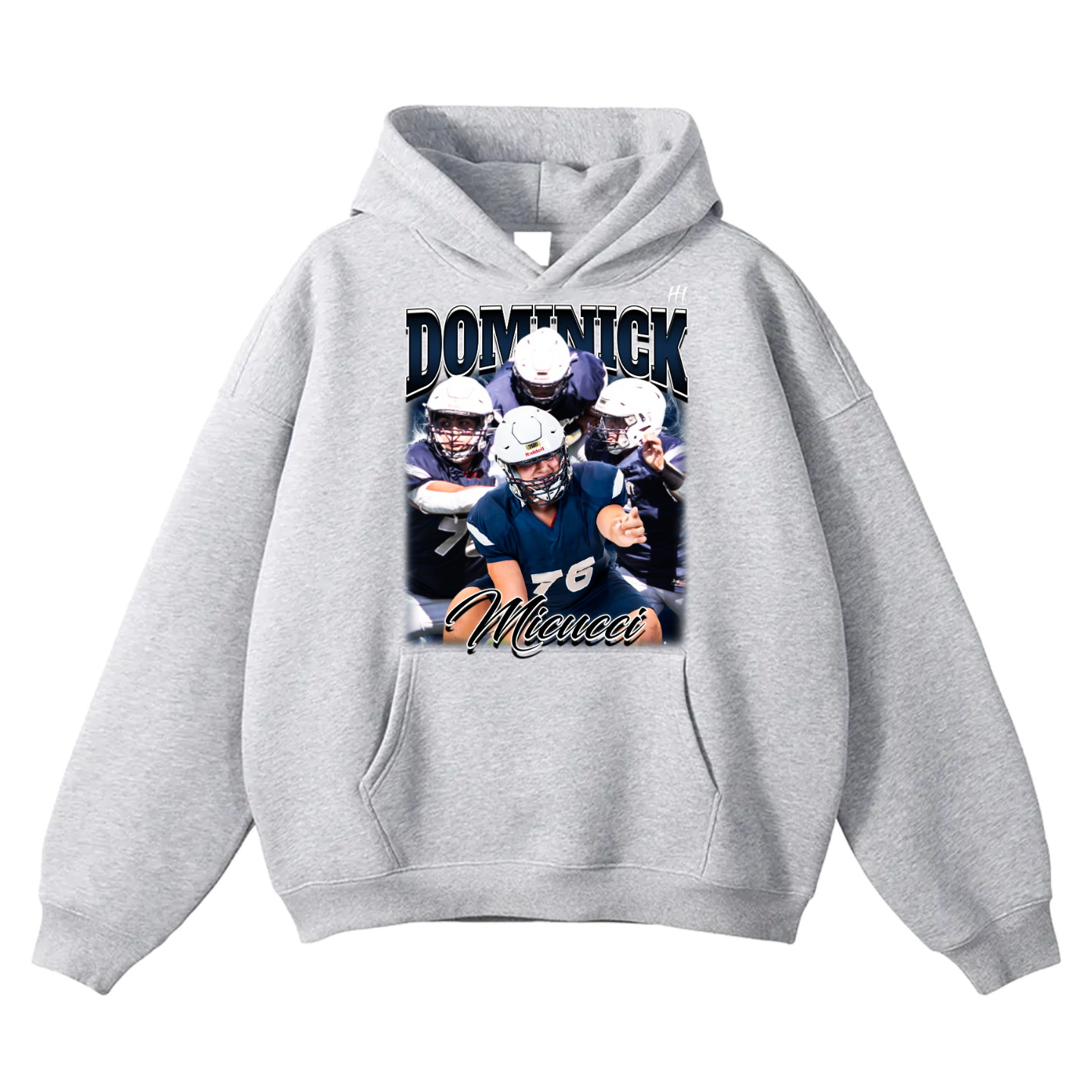 Dominick Micucci Oversize Fleeced Hoodie