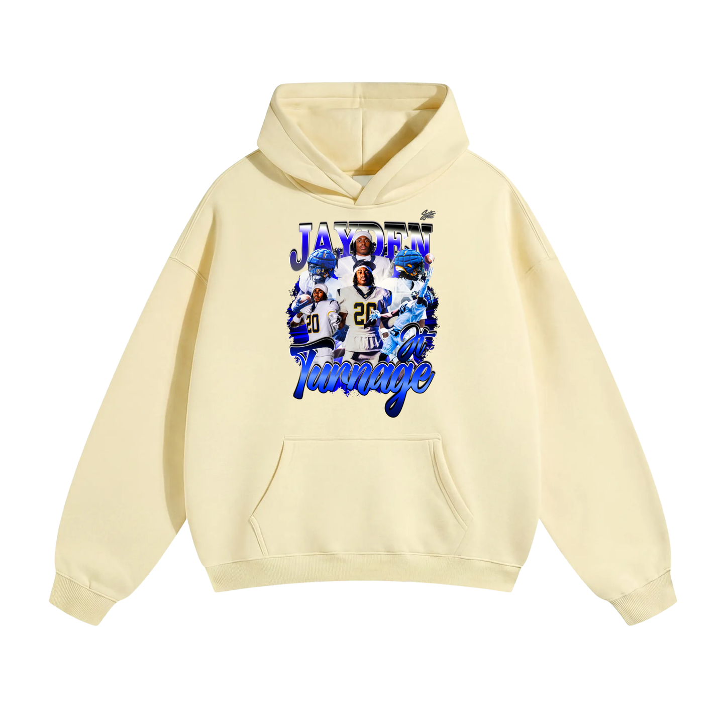 Jayden Turnage Oversize Fleeced Hoodie