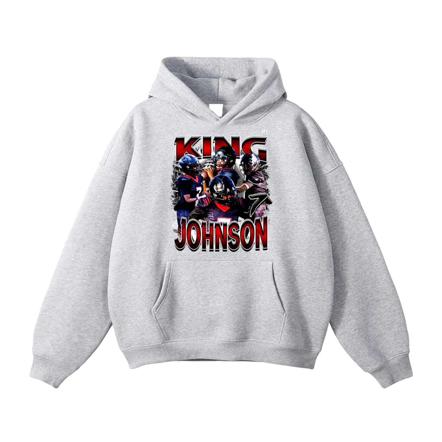 King Johnson Oversize Fleeced Hoodie