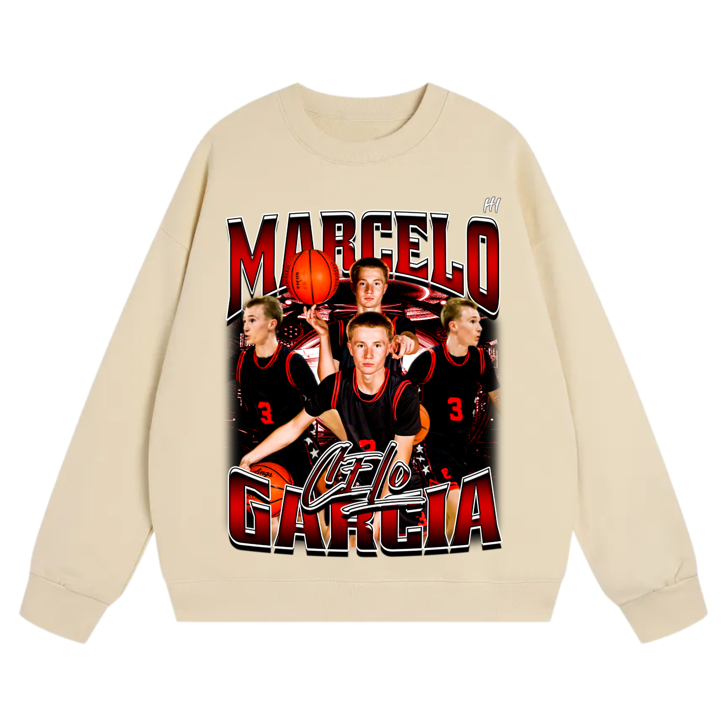 Marcelo Garcia Heavyweight Crewneck Sweatshirt