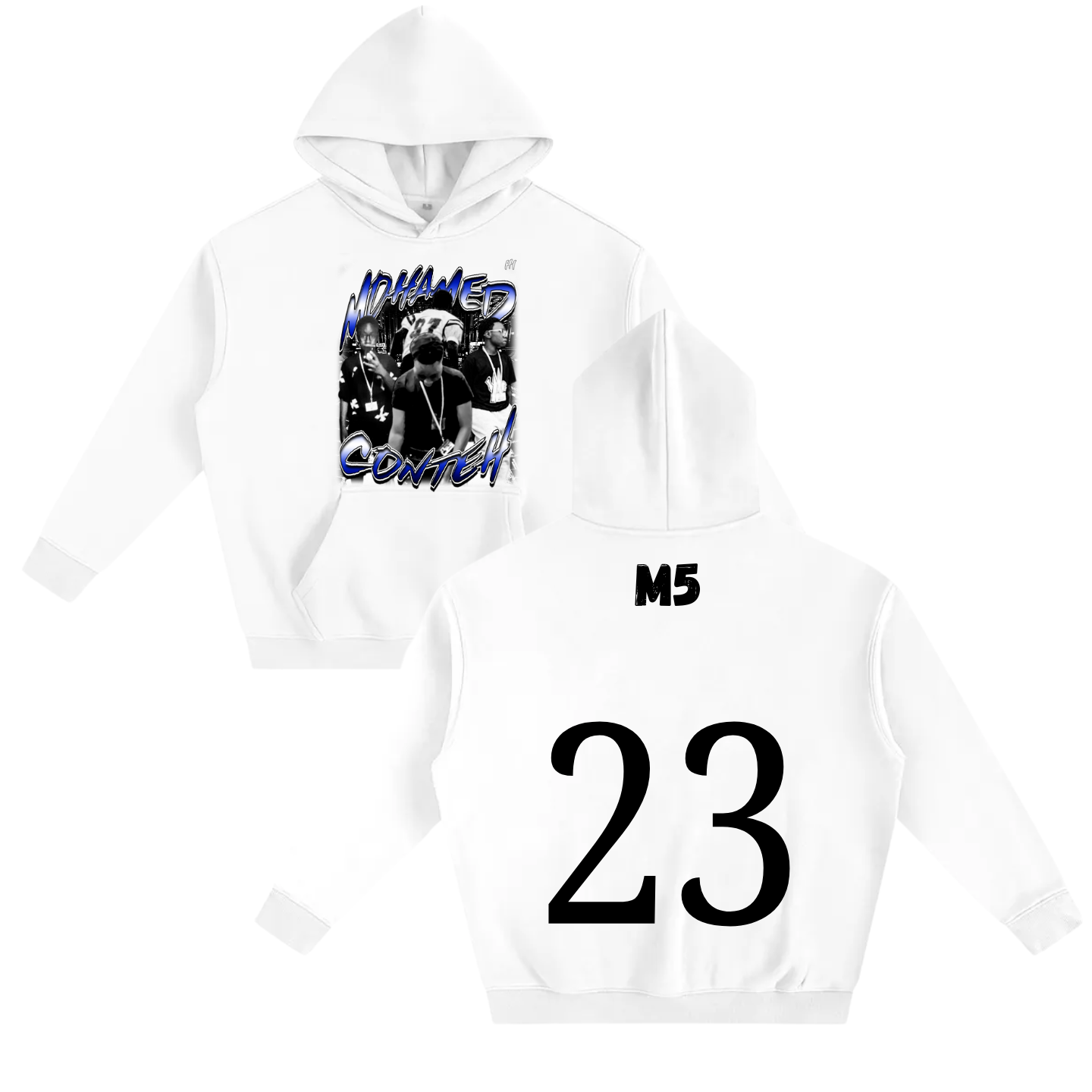 Mohamed Conteh Oversize Fleeced Hoodie