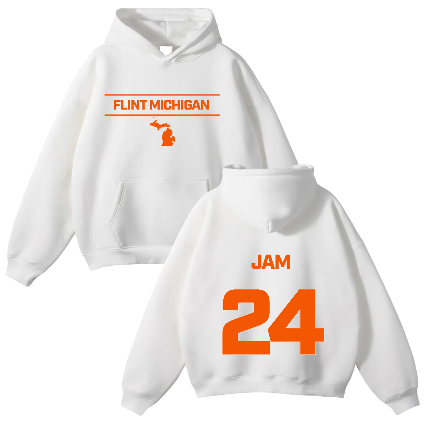 Jam Thigpen Oversize Fleeced Hoodie