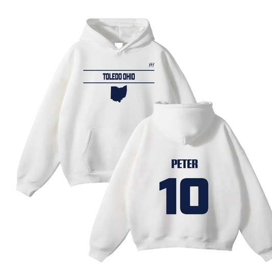 Peter Samuka Jr Oversize Fleeced Hoodie