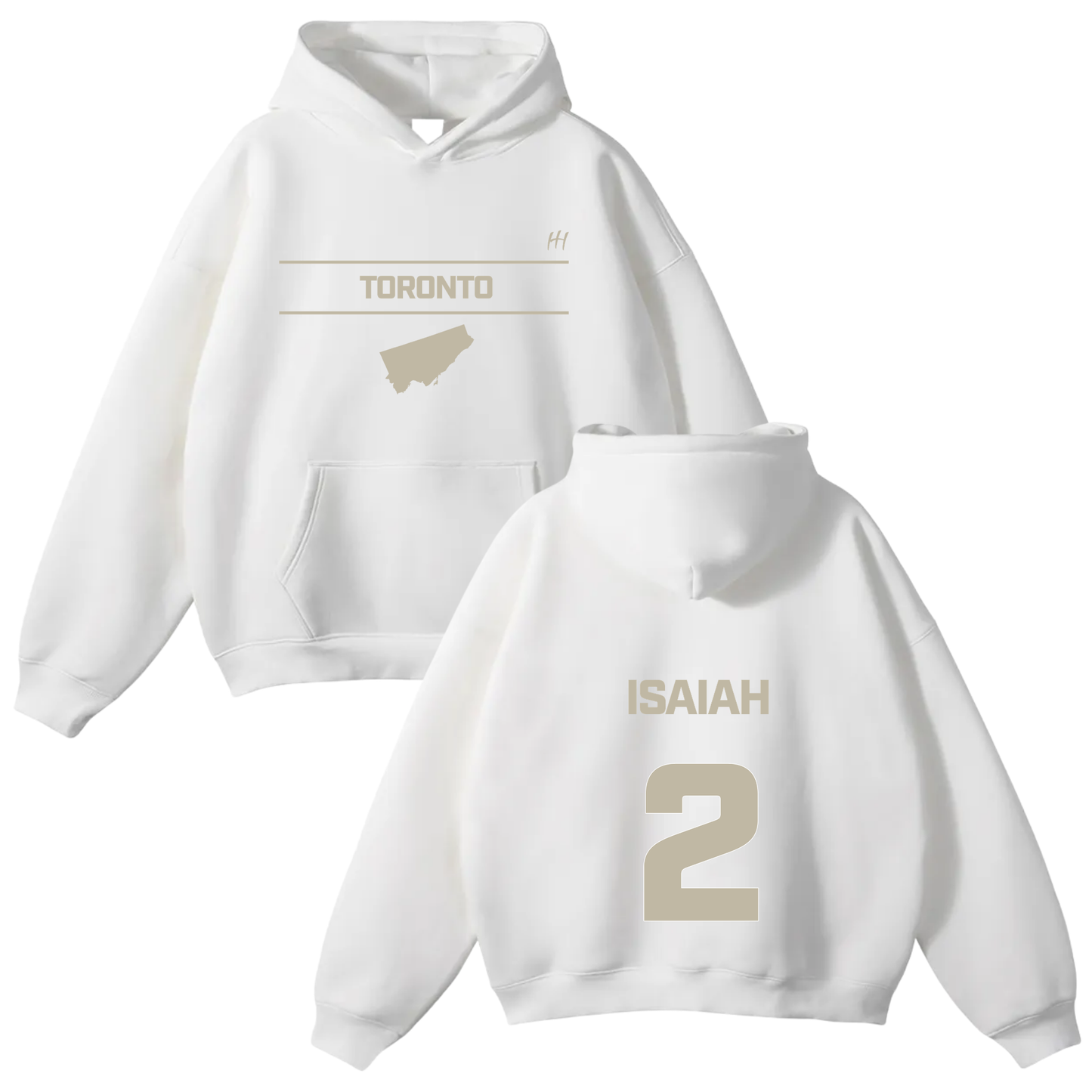 Isaiah McAdams Oversize Fleeced Hoodie