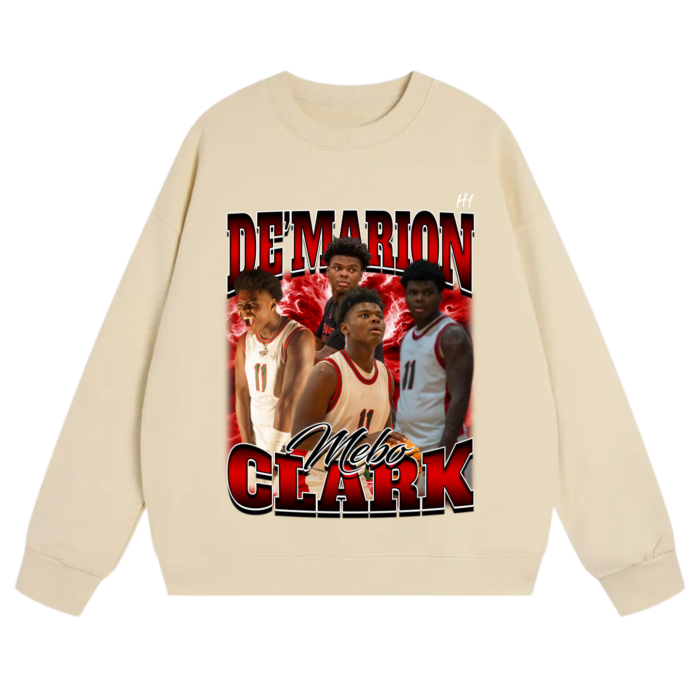 De'marion Clark Heavyweight Crewneck Sweatshirt