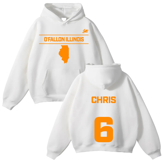Chris Little Oversize Fleeced Hoodie