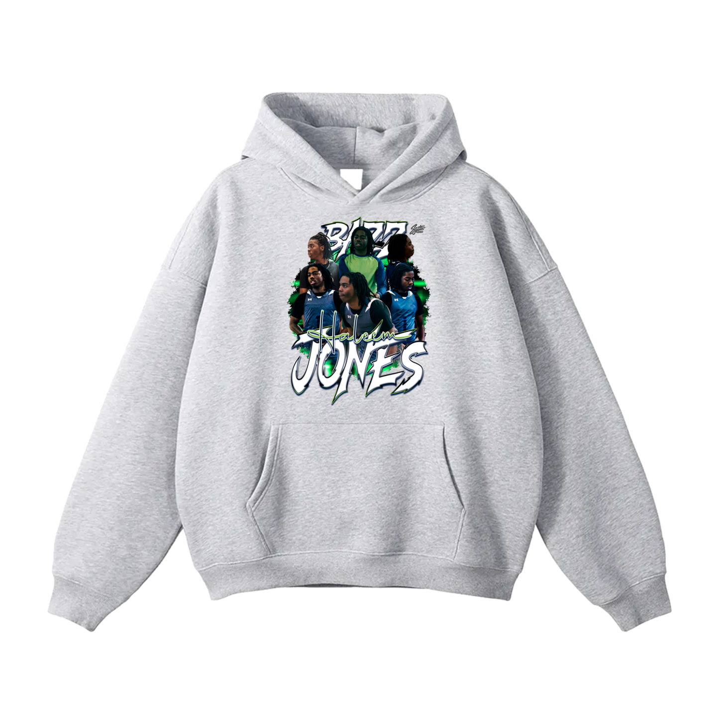 Haleem Jones Oversize Fleeced Hoodie