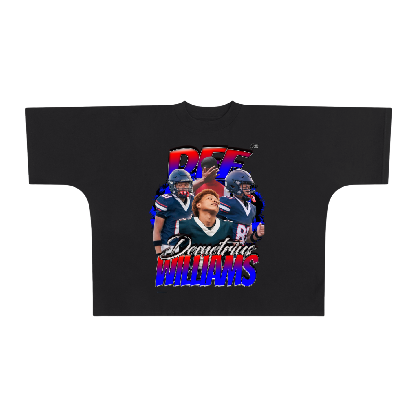 Demetrius Williams Premium Drop Shoulder/Boxy Tee