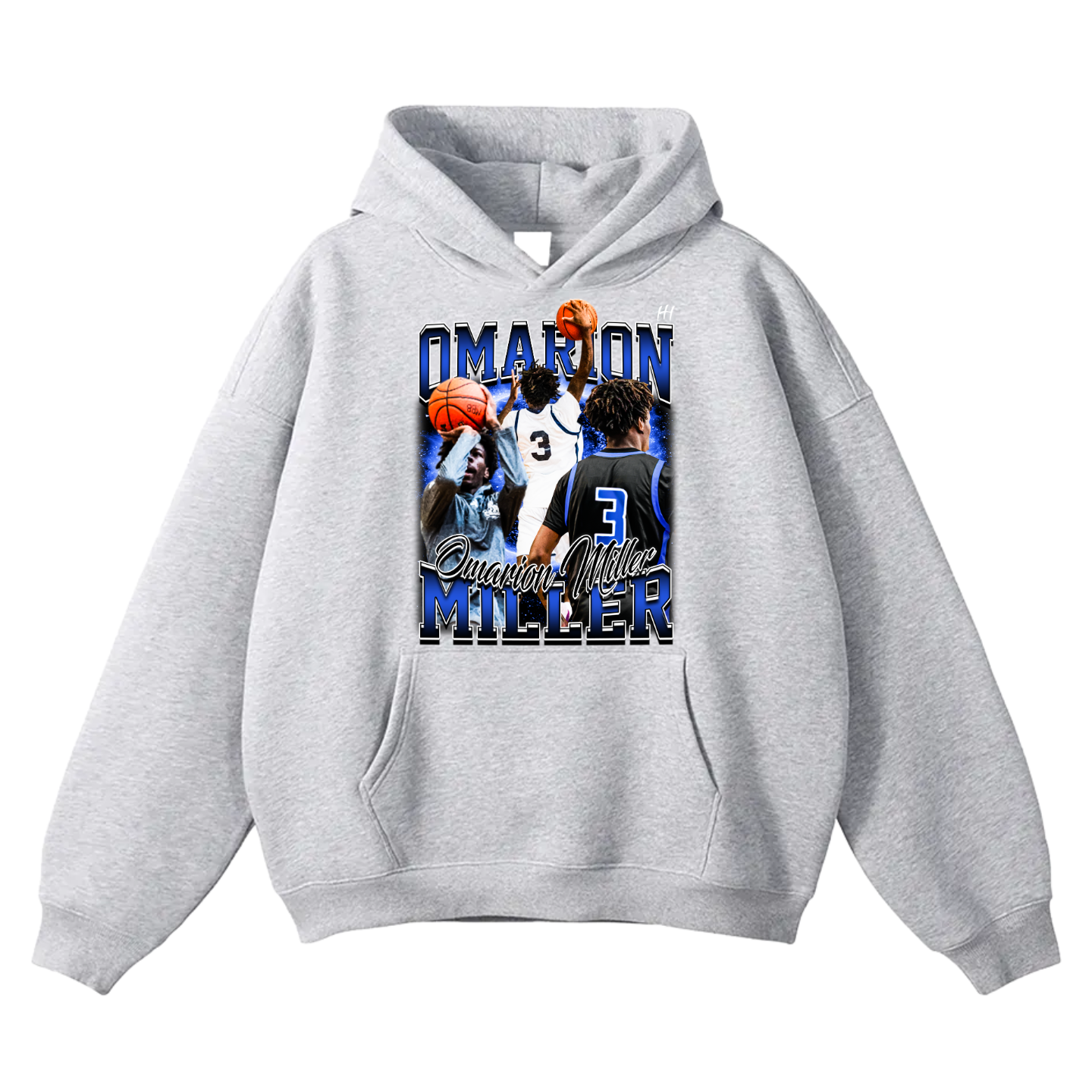 Omarion Jahi Miller Oversize Fleeced Hoodie