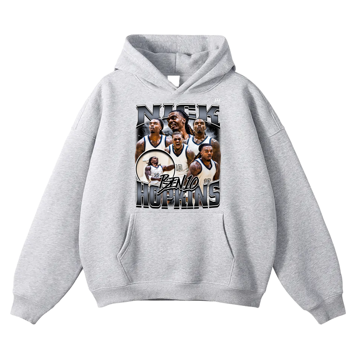 Nick Hopkins Oversize Fleeced Hoodie