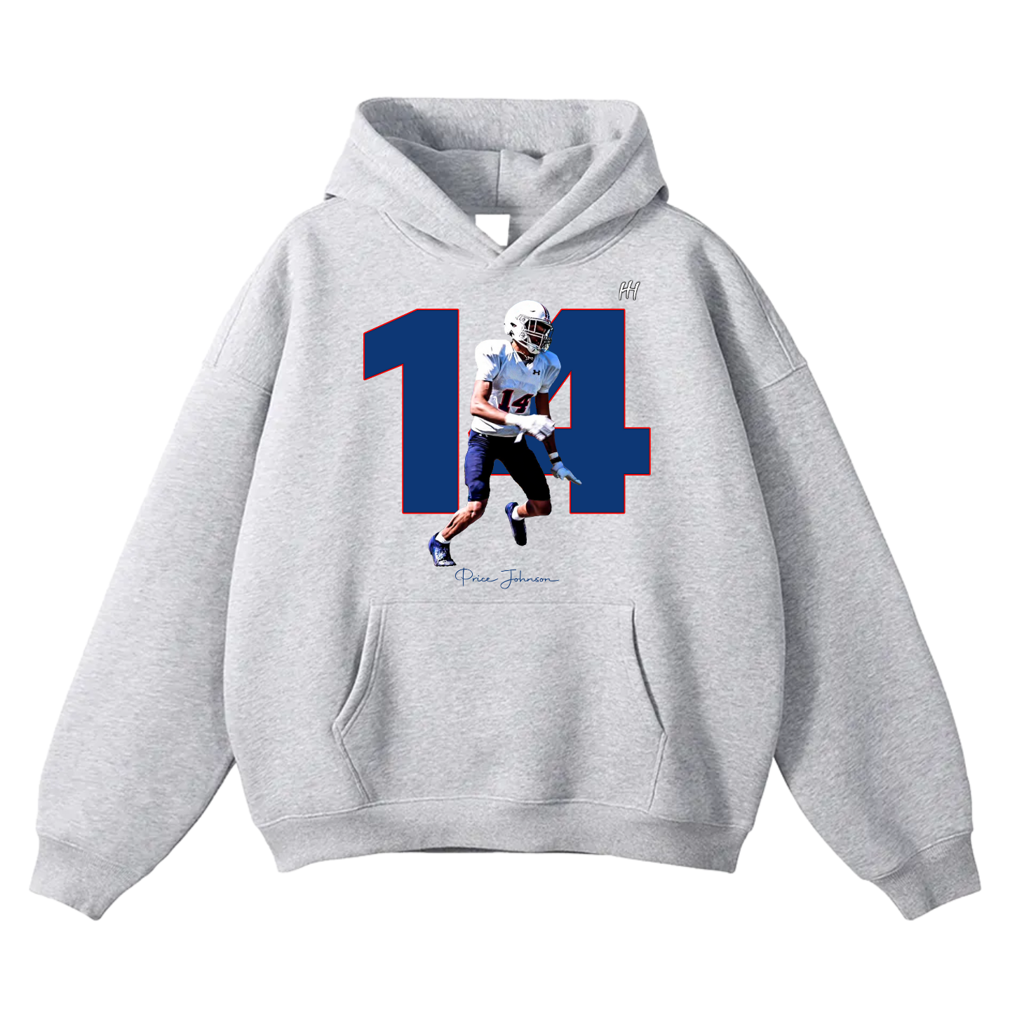 Price Johnson Oversize Fleeced Hoodie