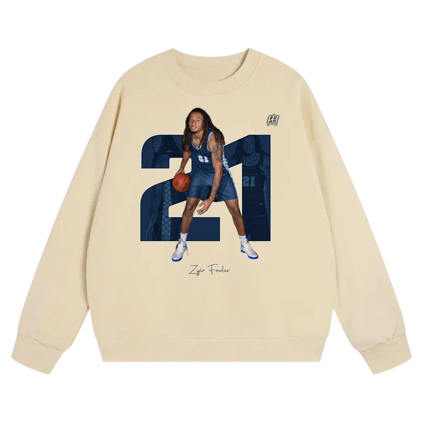 Zyir Fowler Heavyweight Crewneck Sweatshirt