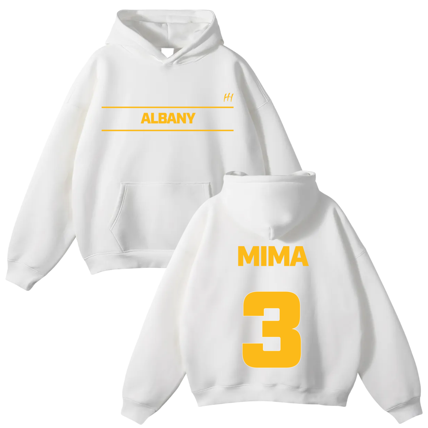 Michael Mima Oversize Fleeced Hoodie