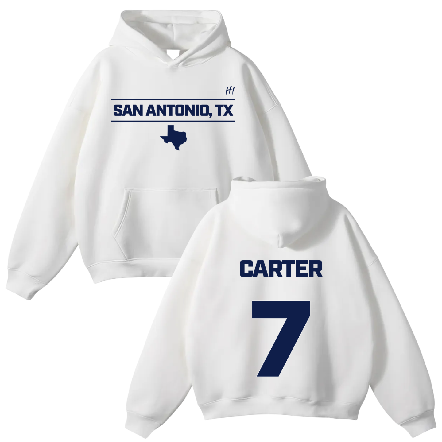 Avron Carter Oversize Fleeced Hoodie