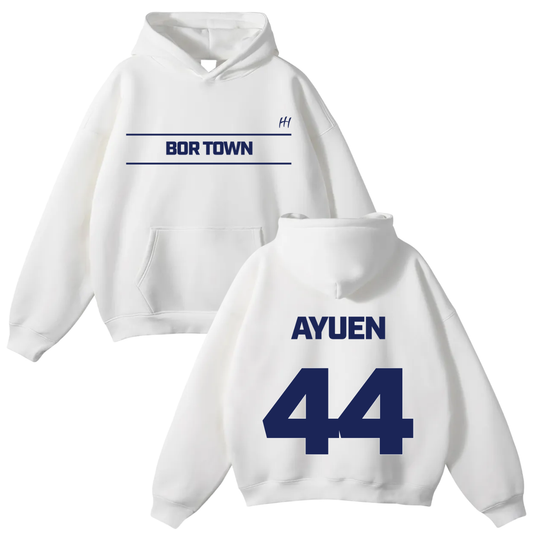 Akuei Ayuen Oversize Fleeced Hoodie