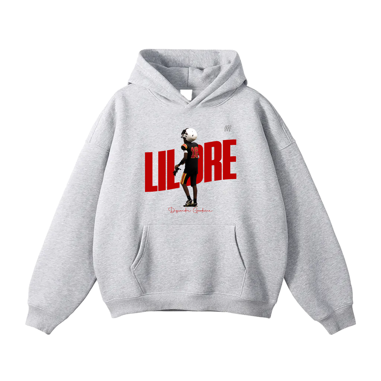 D'quandre Goodwine Oversize Fleeced Hoodie