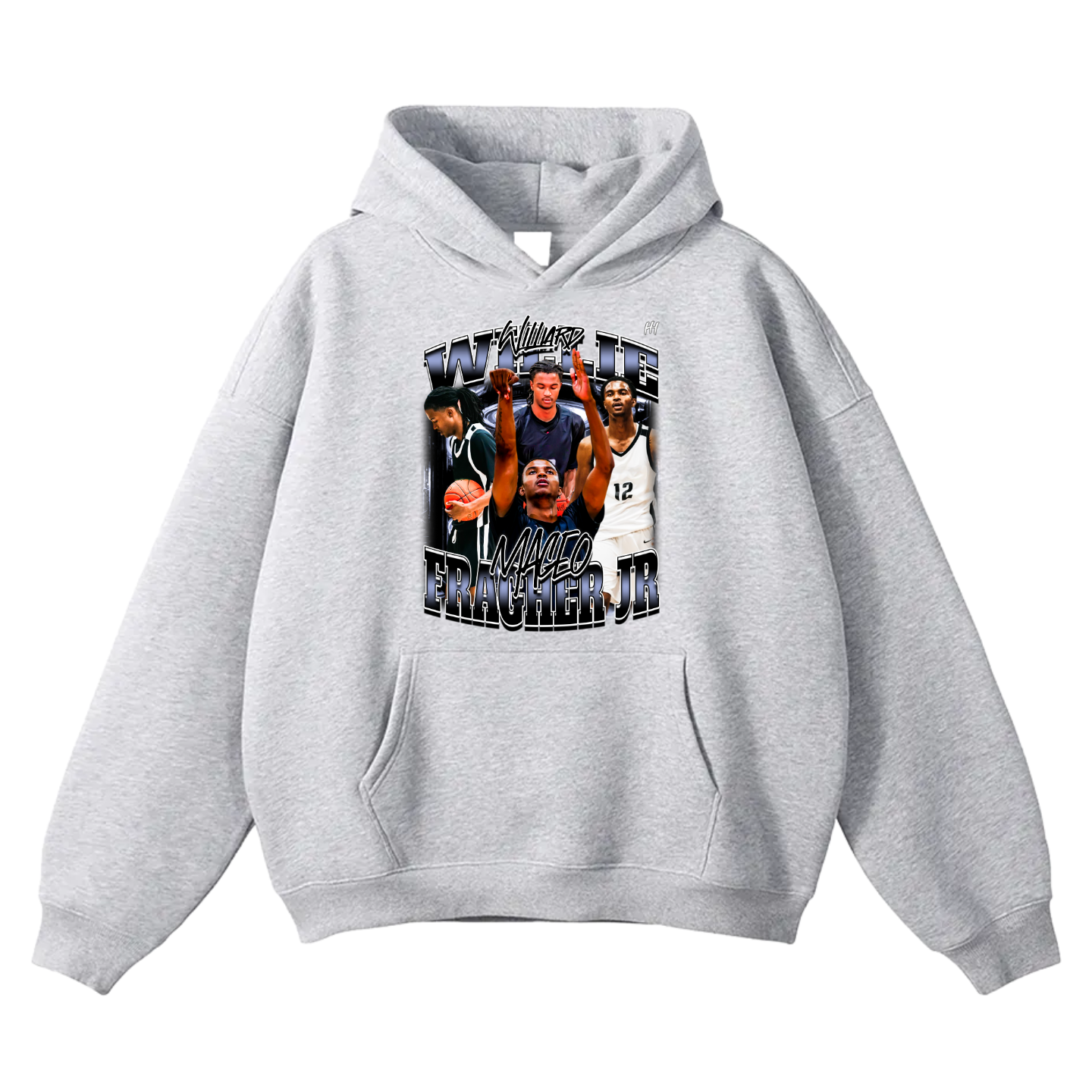 Willie Maceo Fragher Jr Oversize Fleeced Hoodie