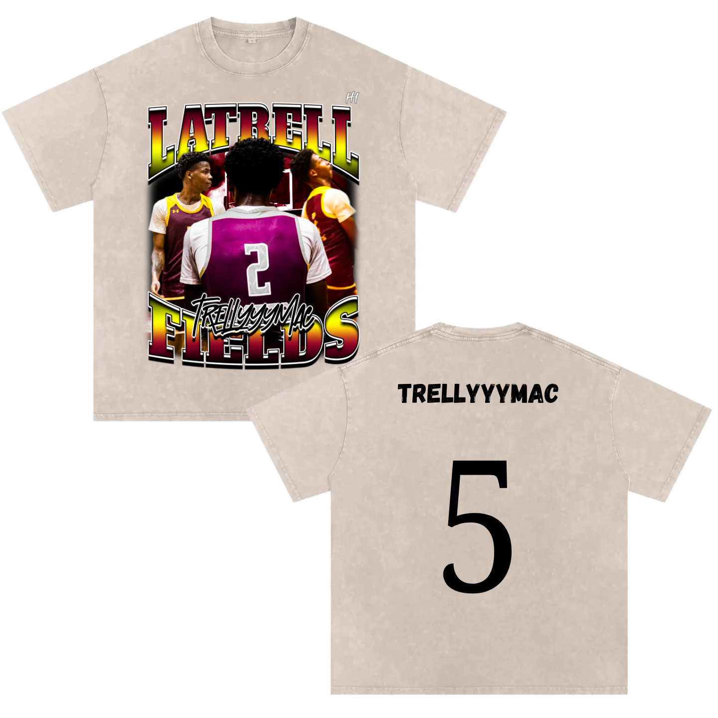 Latrell Fields Heavyweight Oversized T-shirt