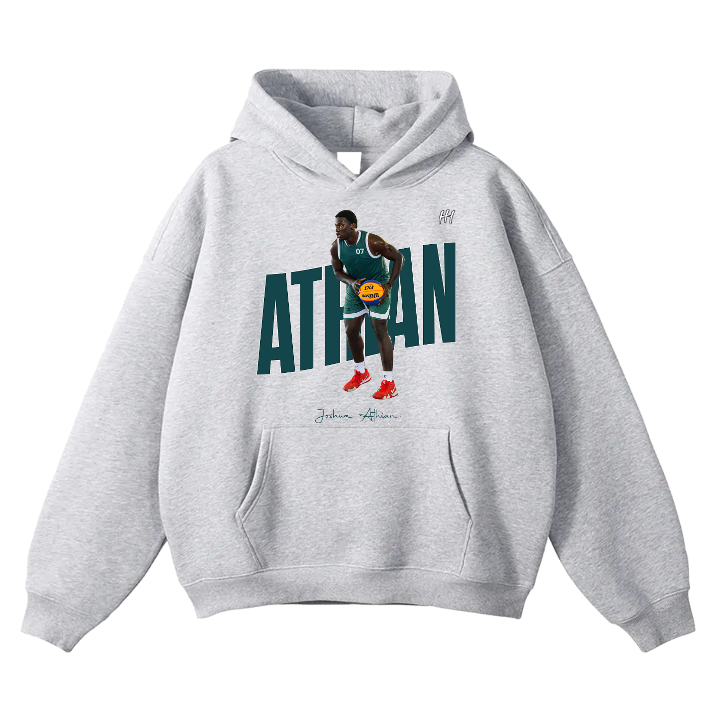 Joshua Athian Oversize Fleeced Hoodie