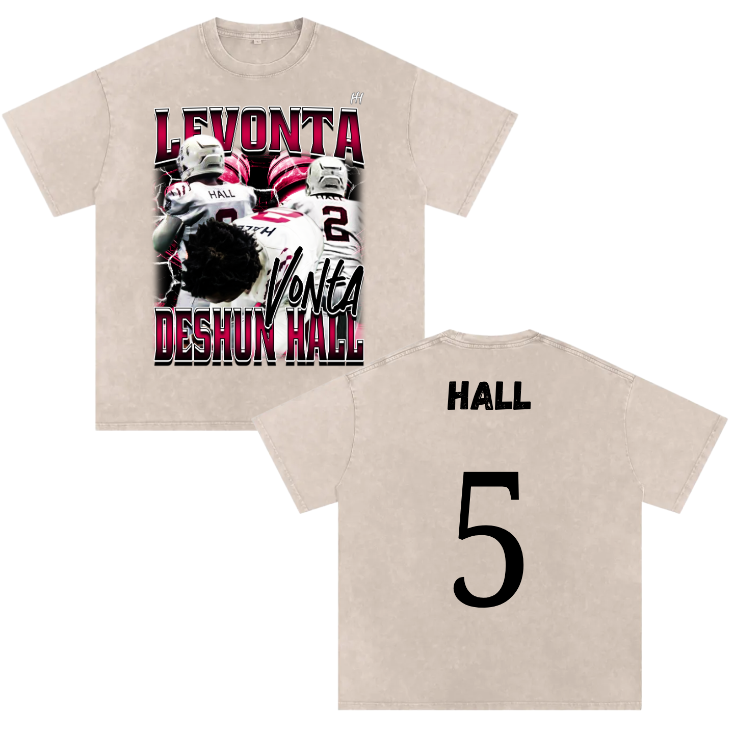 LeVonta Deshun Hall Heavyweight Oversized T-shirt