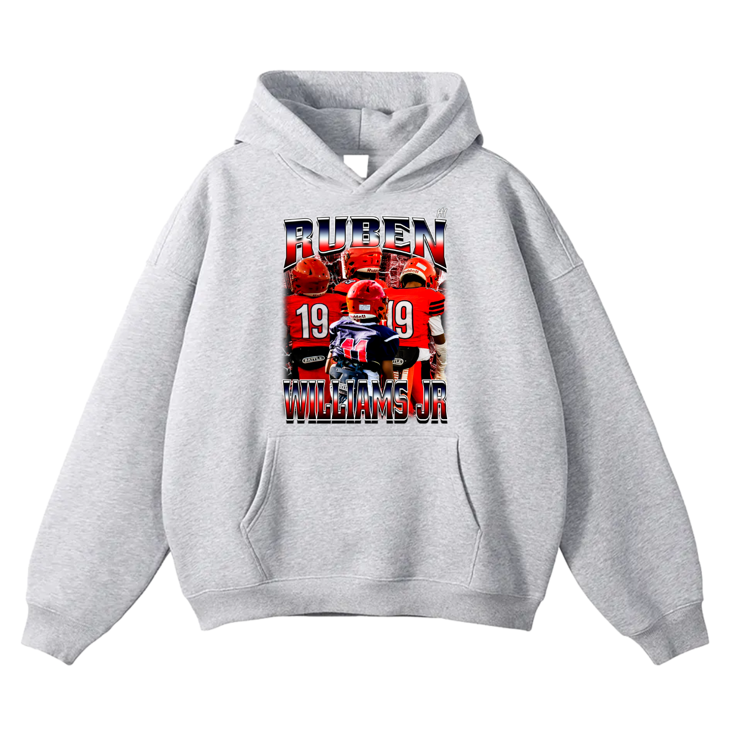 Ruben Williams Jr Oversize Fleeced Hoodie