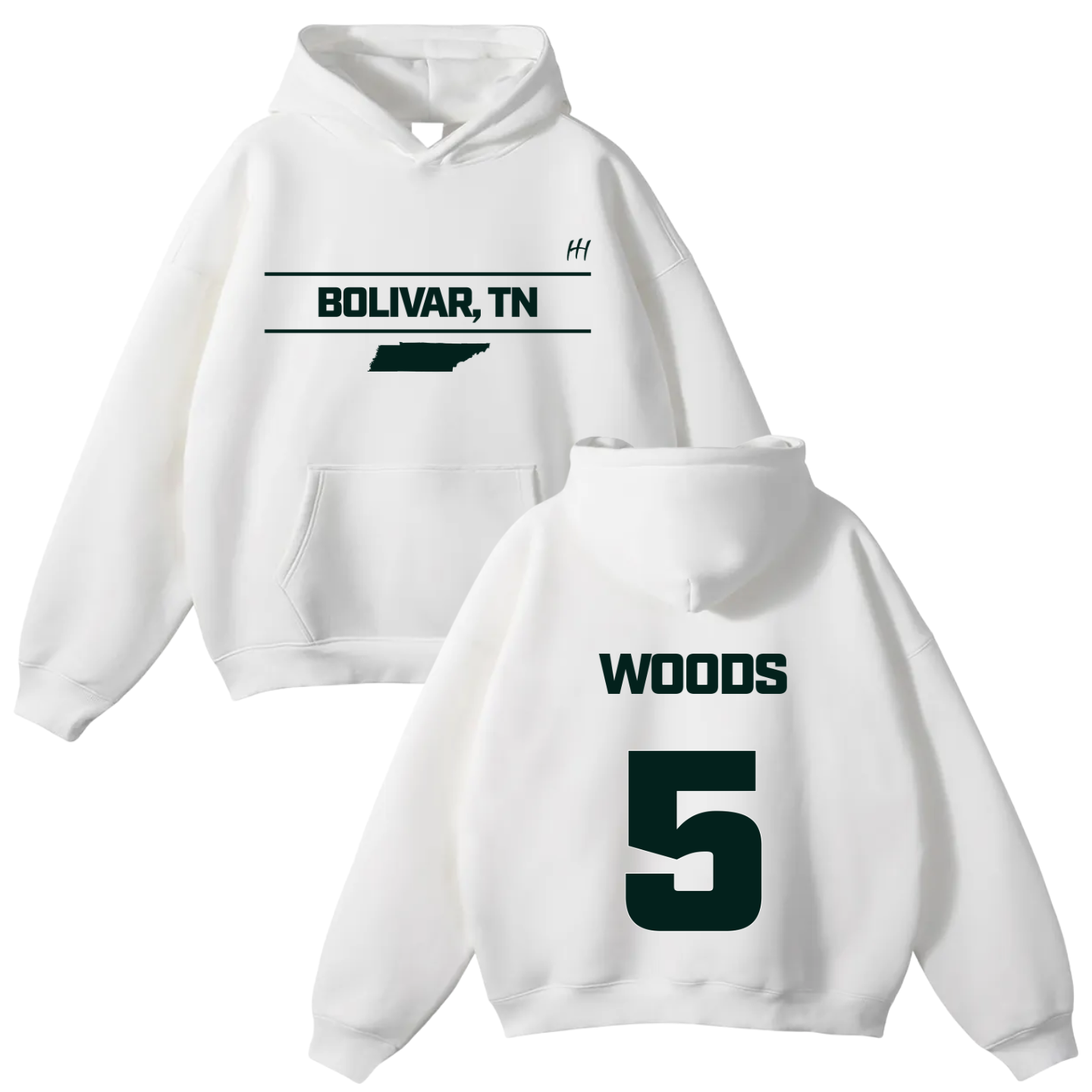 Toris Woods Oversize Fleeced Hoodie