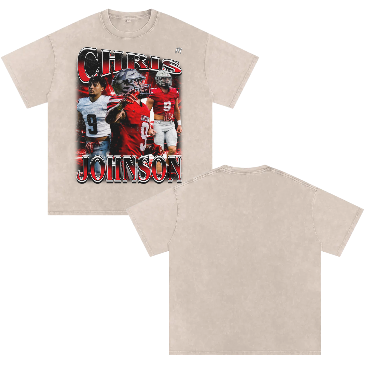 Chris Johnson Heavyweight Oversized T-shirt