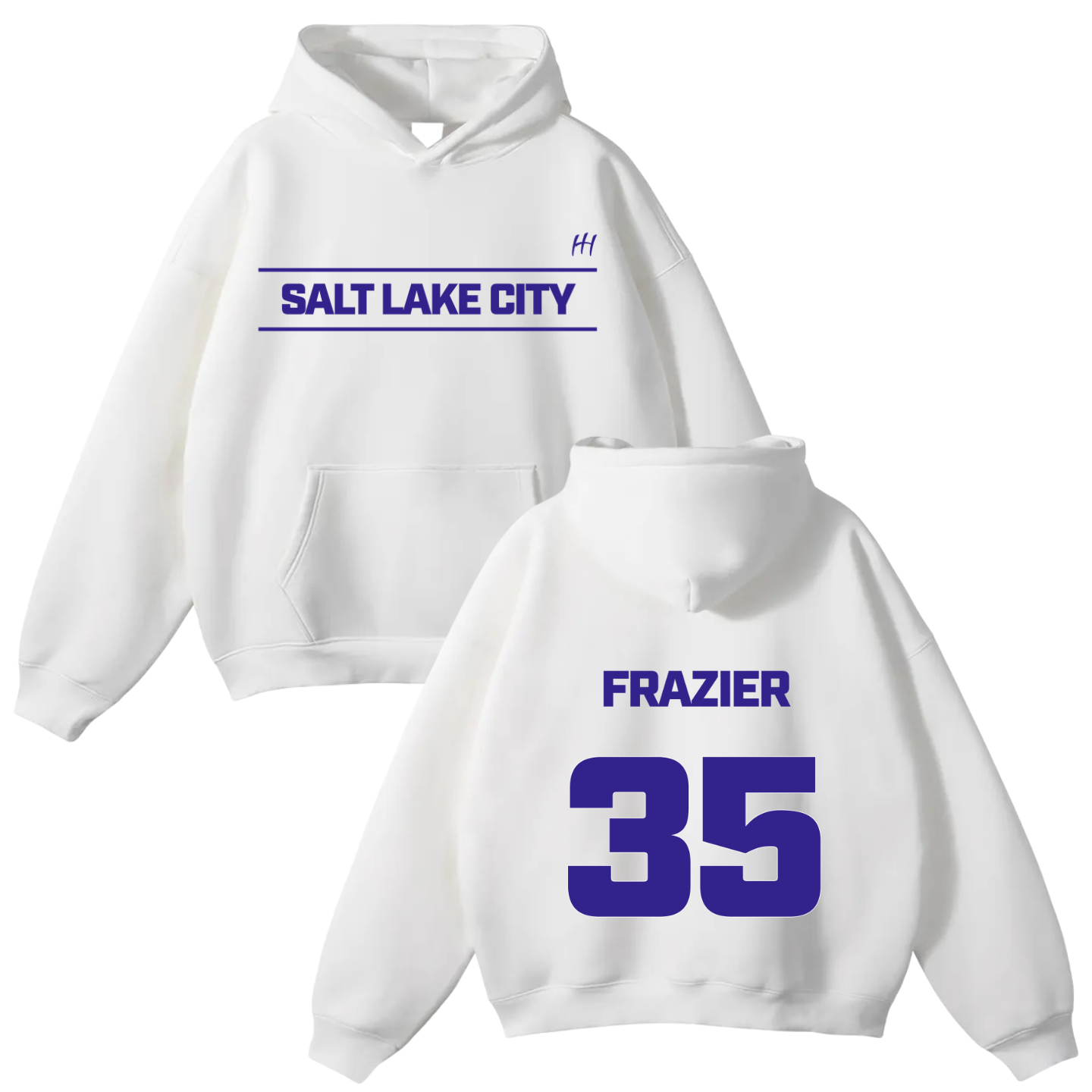 Michael Frazier Oversize Fleeced Hoodie