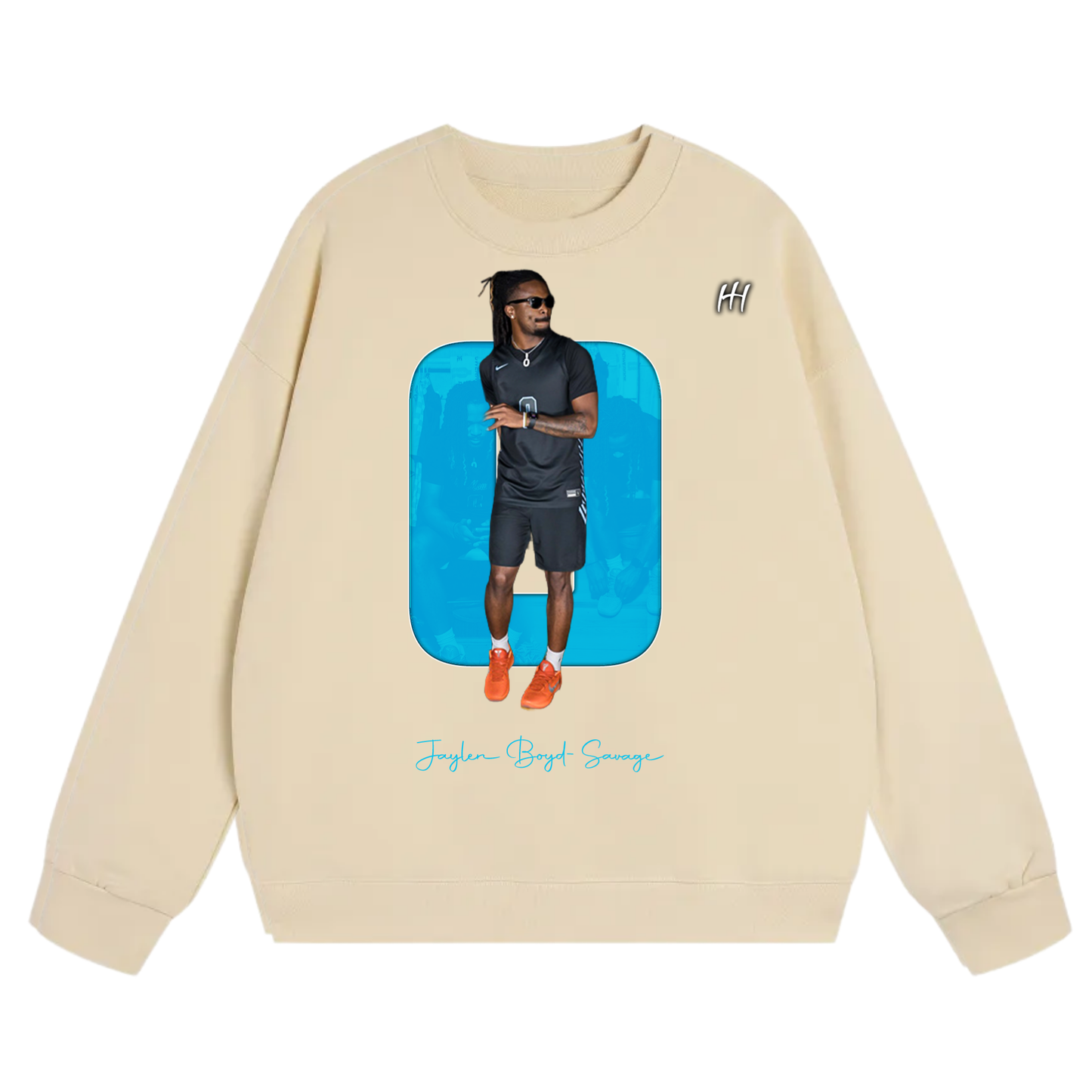 Jalen Boyd Savage Heavyweight Crewneck Sweatshirt