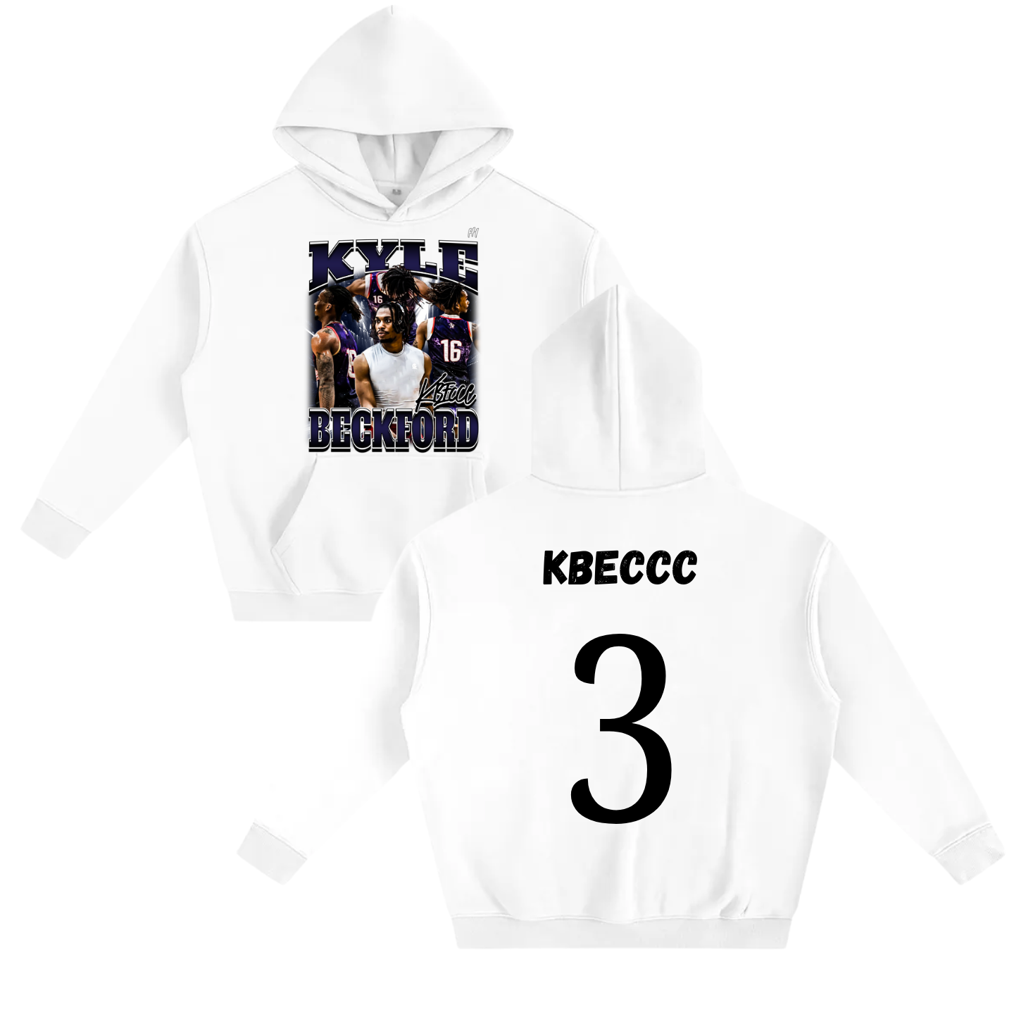 Kyle Beckford Oversize Fleeced Hoodie