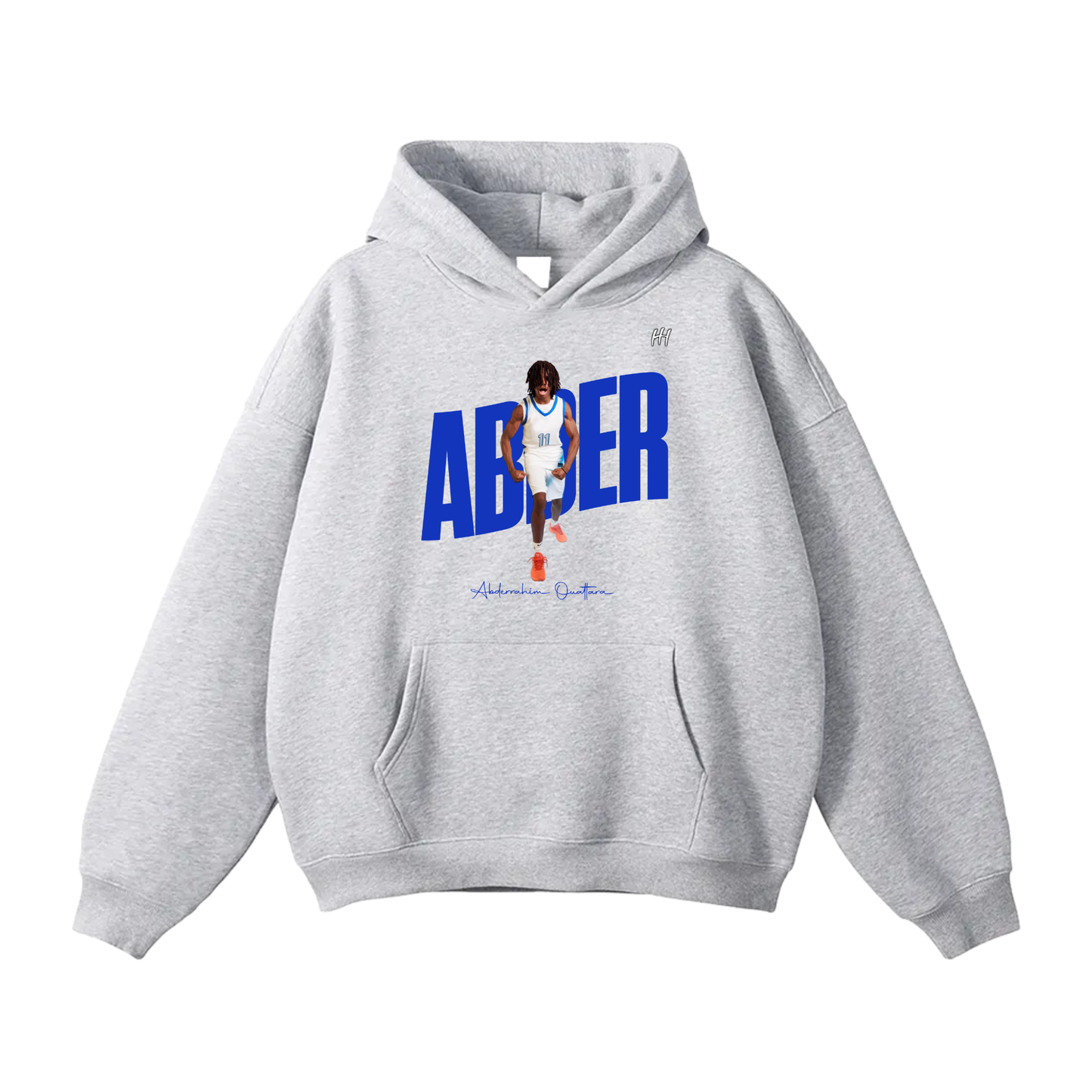 Abderrahim Ouattara Oversize Fleeced Hoodie