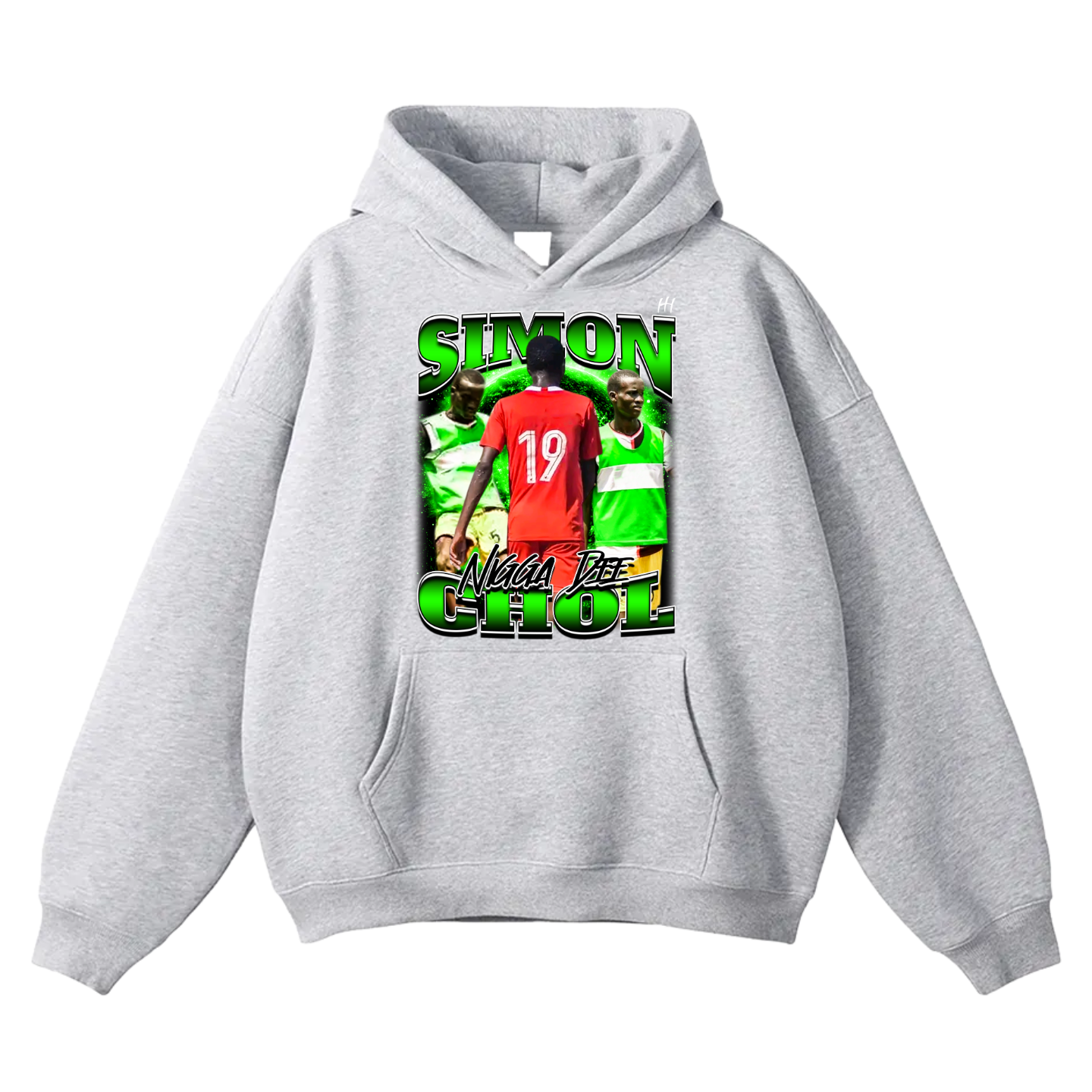 Simon Chol Oversize Fleeced Hoodie