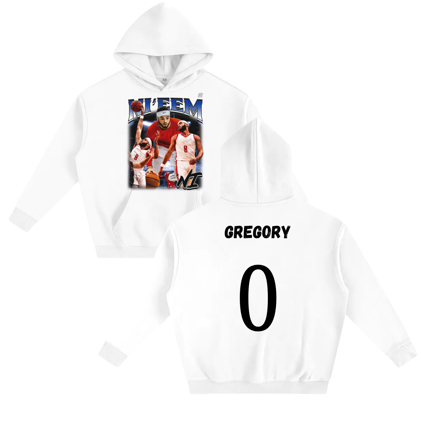 Ni'eem Oversize Fleeced Hoodie