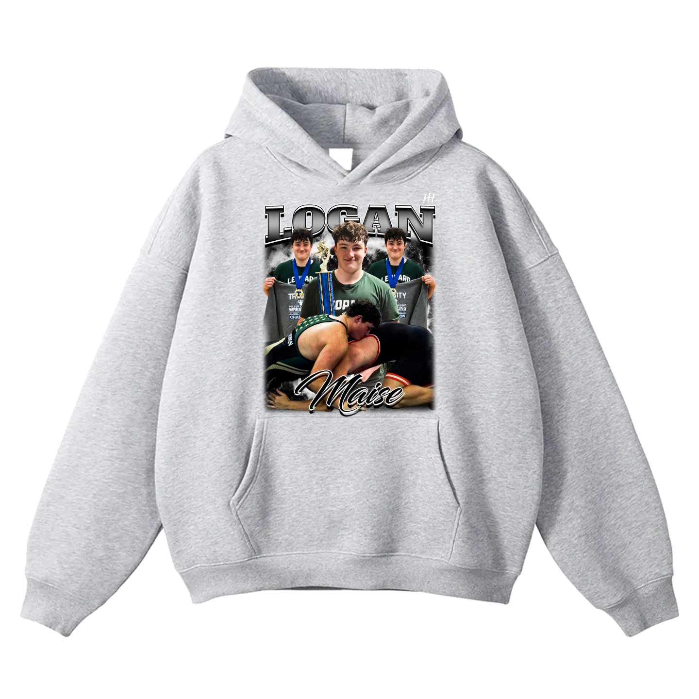 Logan Maise Oversize Fleeced Hoodie