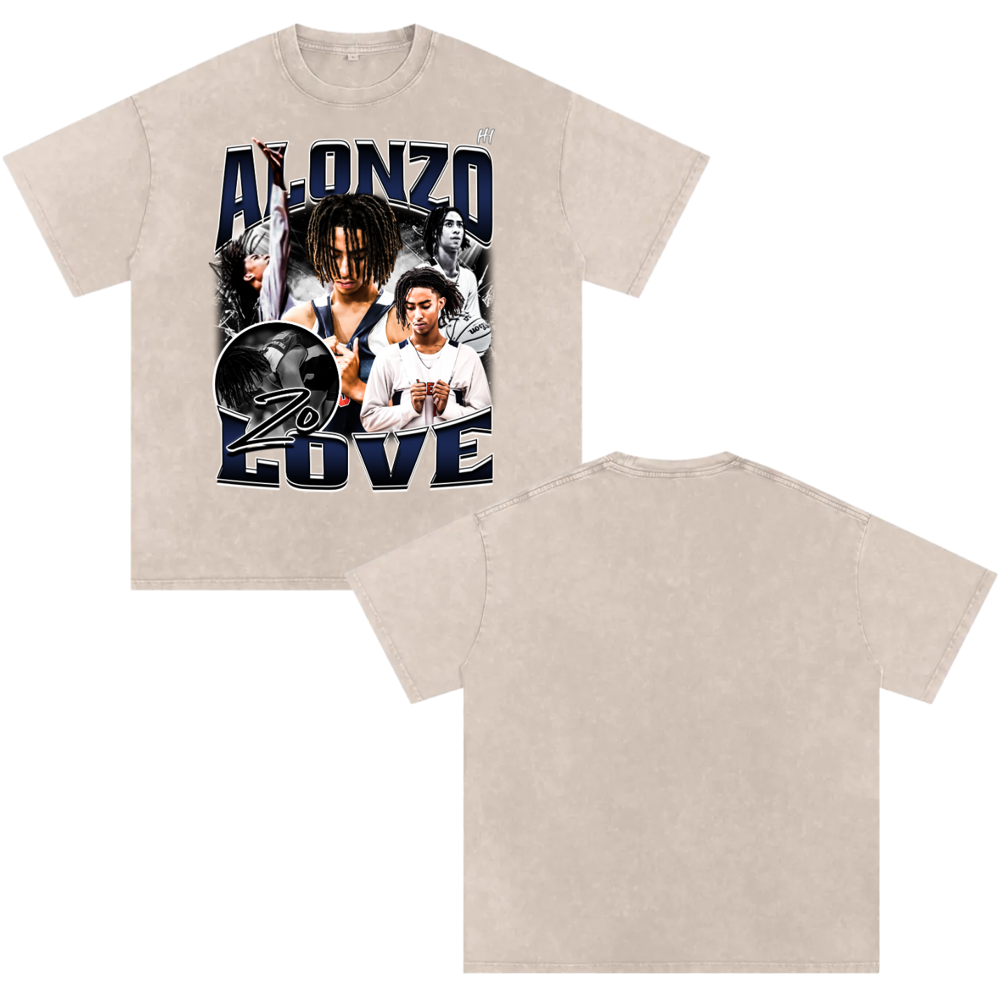 Alonzo Love Heavyweight Oversized T-shirt