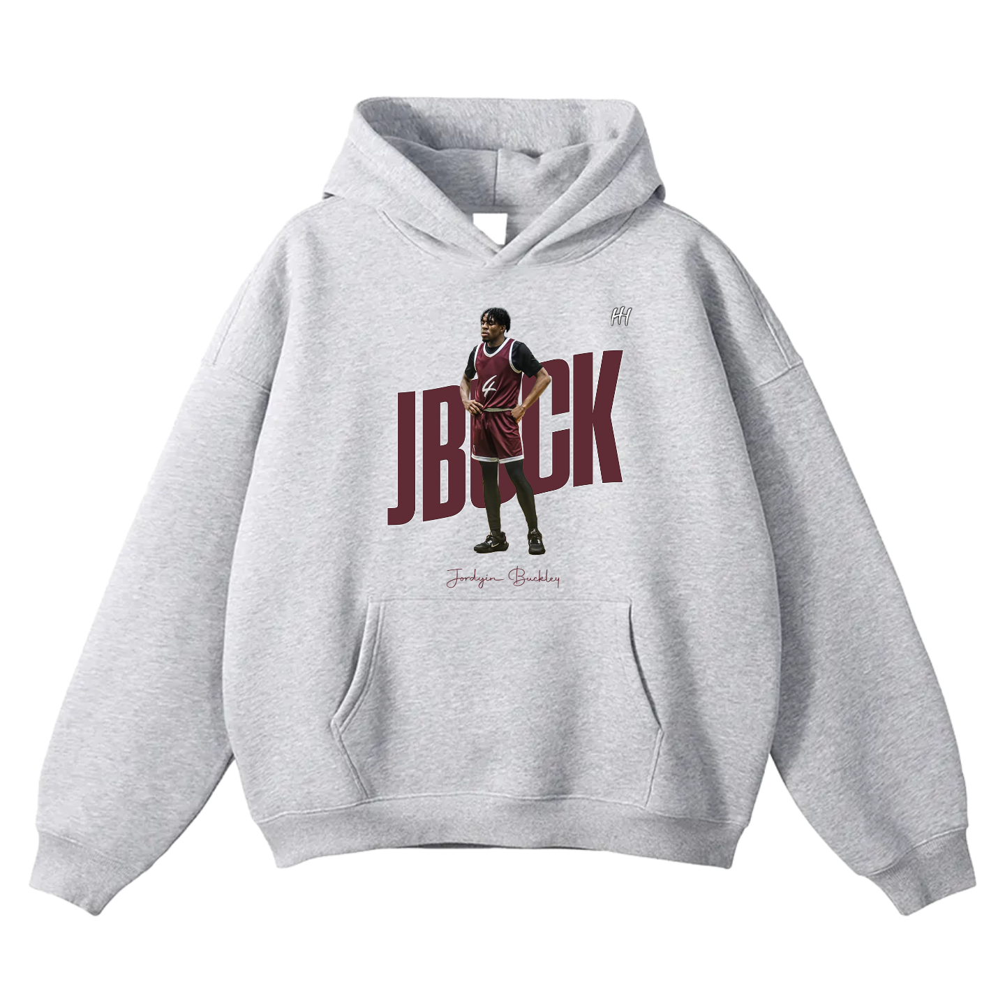 Jordyin Buckley Oversize Fleeced Hoodie