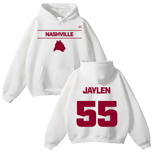 Jaylen Hodges Oversize Fleeced Hoodie