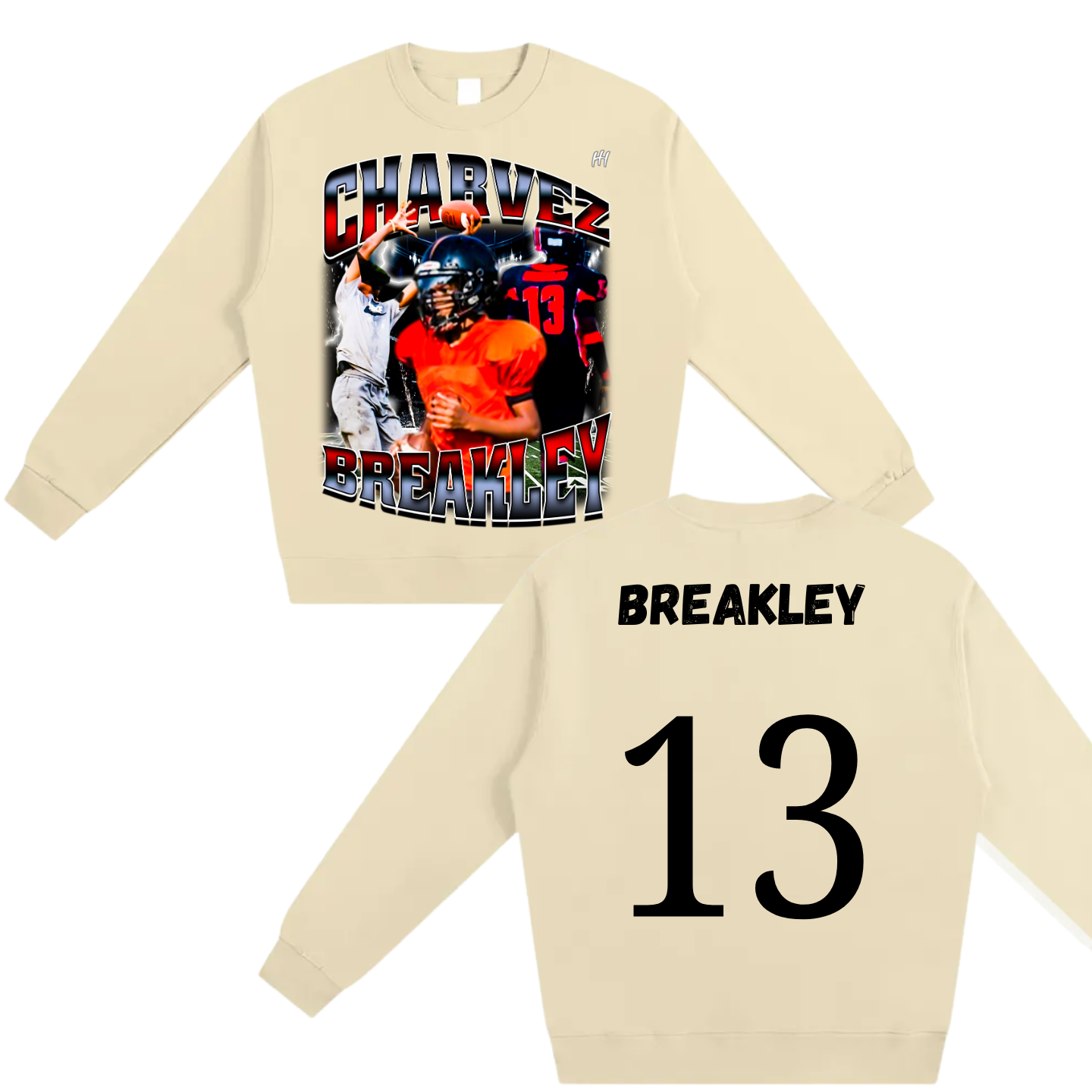 Charvez Breakley Heavyweight Crewneck Sweatshirt