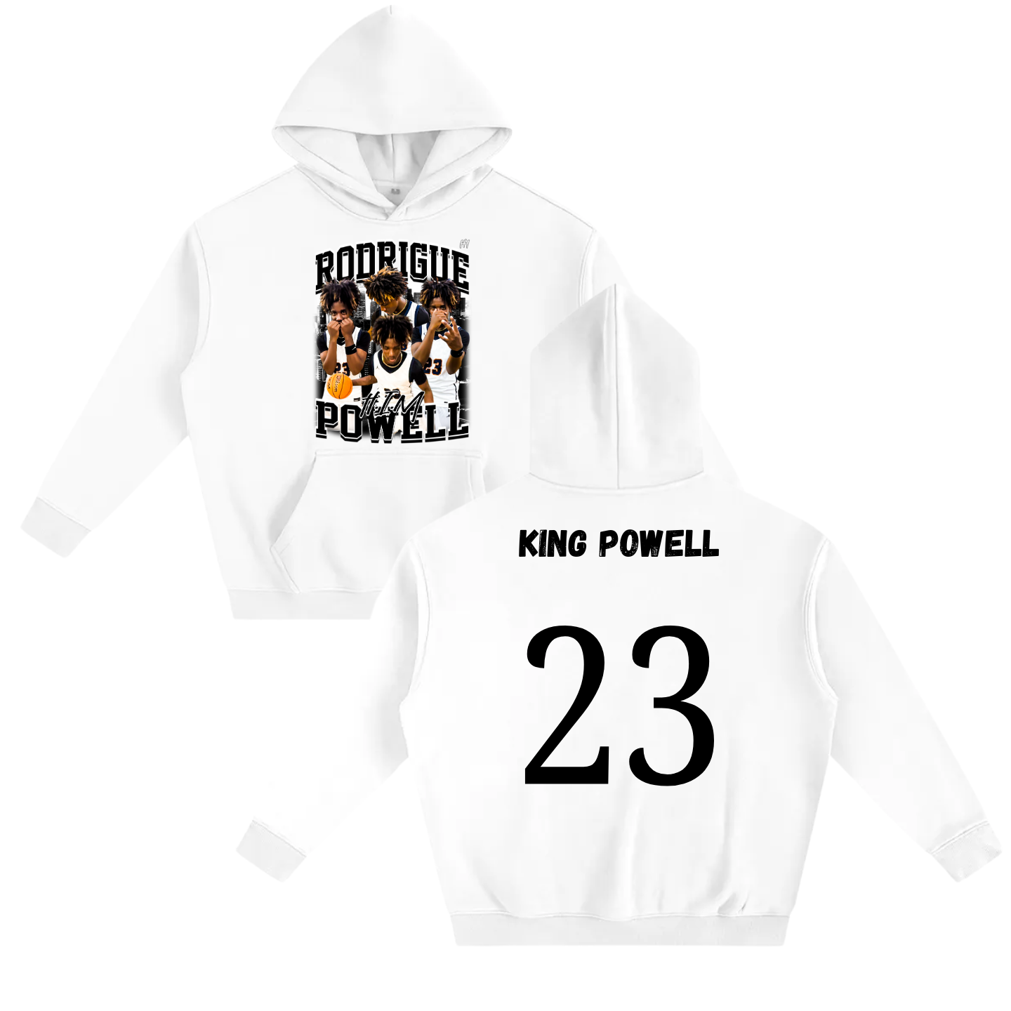 Rodrigue Powell Oversize Fleeced Hoodie