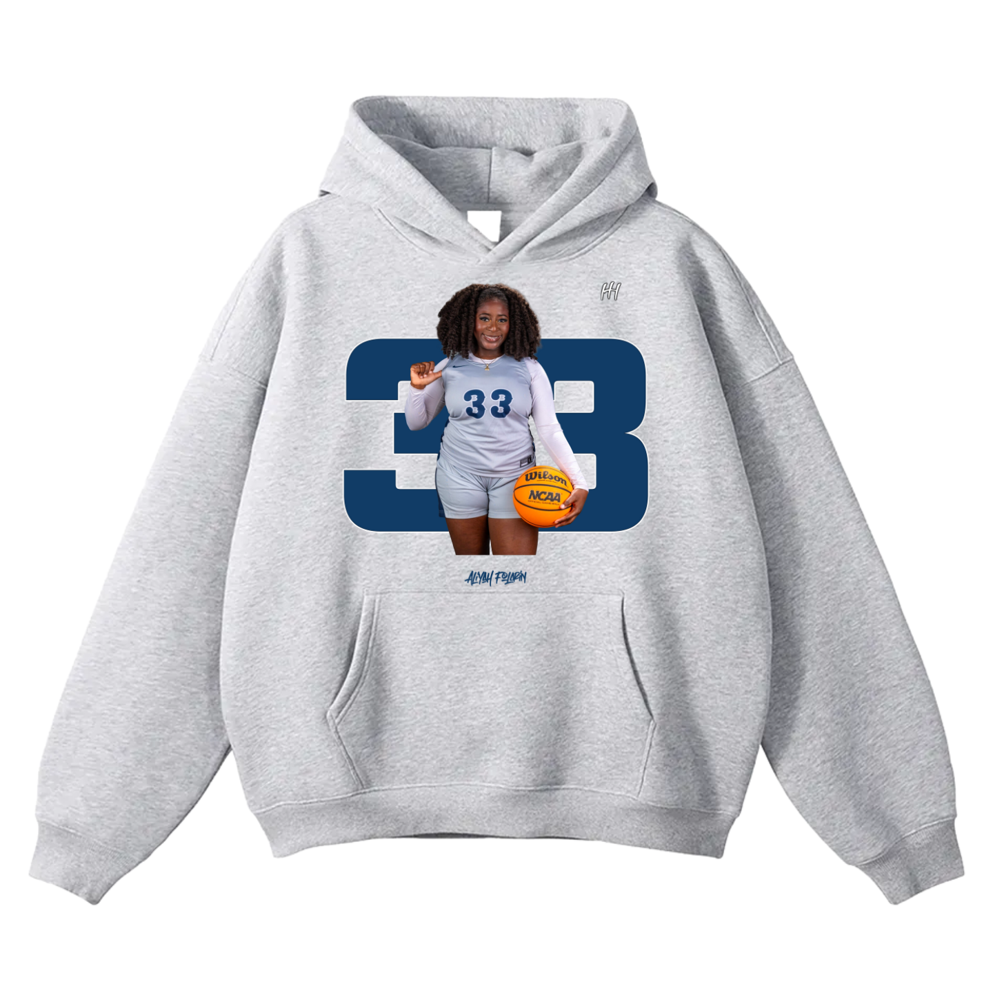 Aliyah Folarin Oversize Fleeced Hoodie