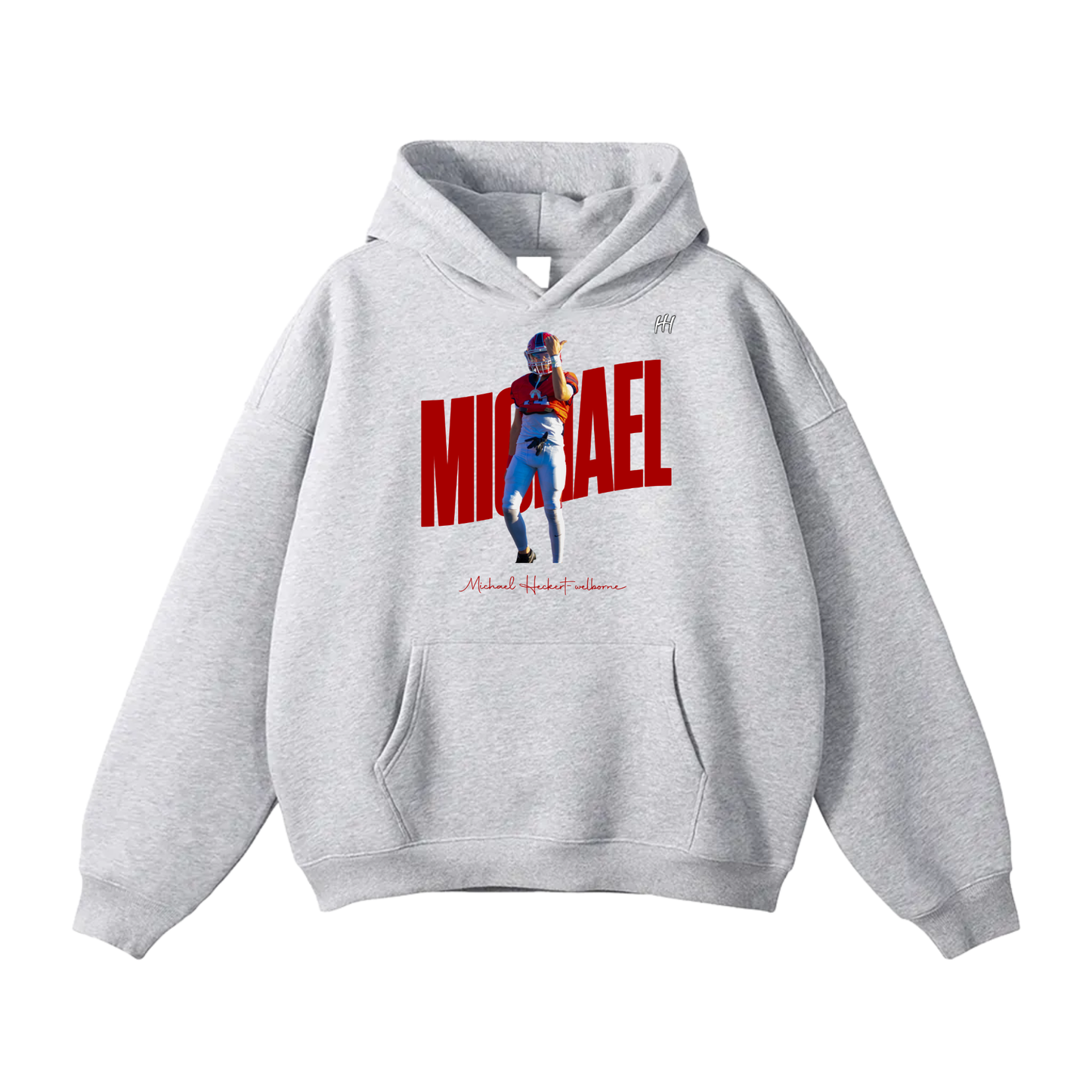 Michael Heckert-Welborne Oversize Fleeced Hoodie