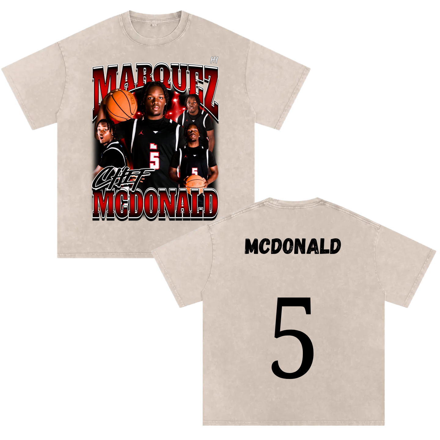 Marquez McDonald Heavyweight Oversized T-shirt