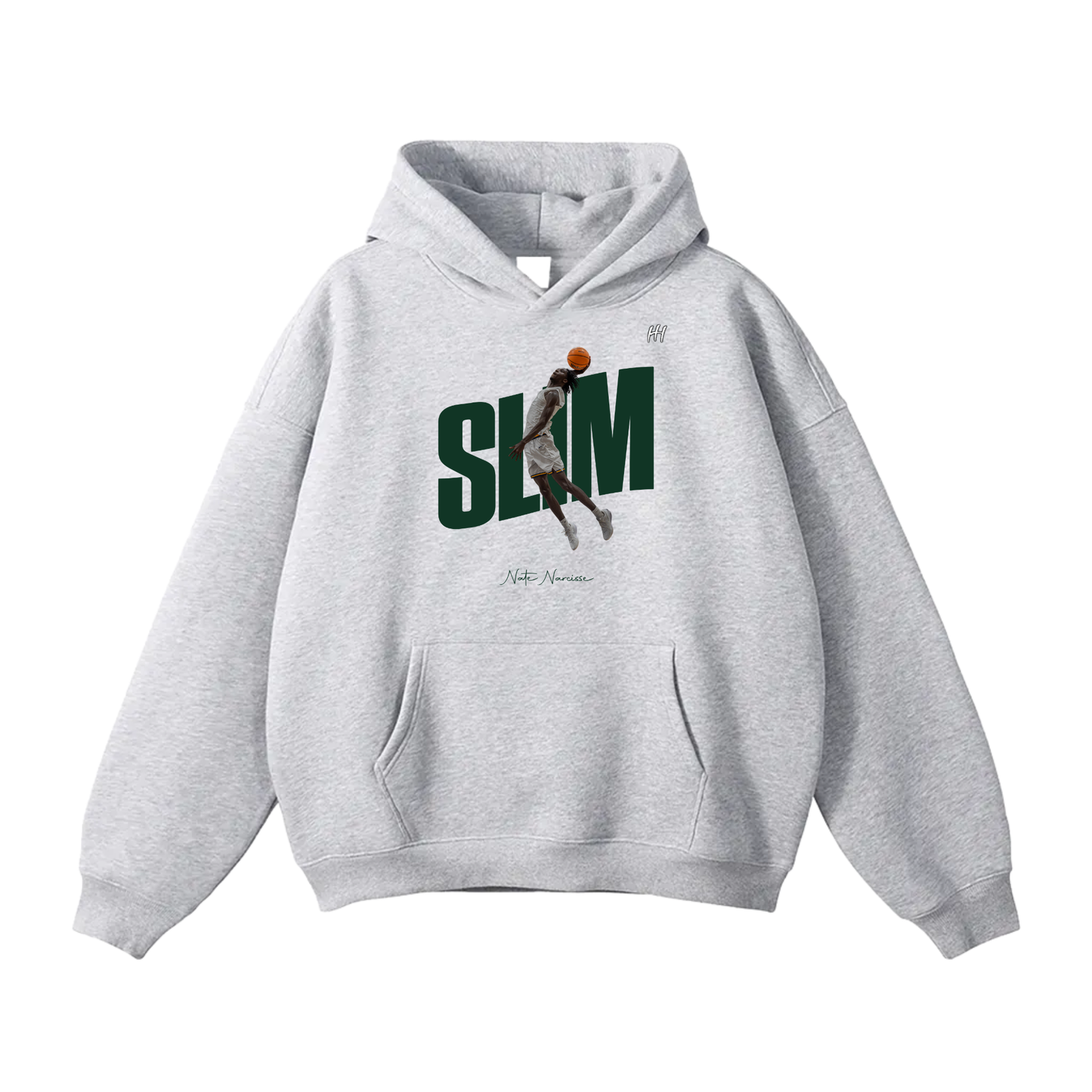 Nate Narcisse Oversize Fleeced Hoodie