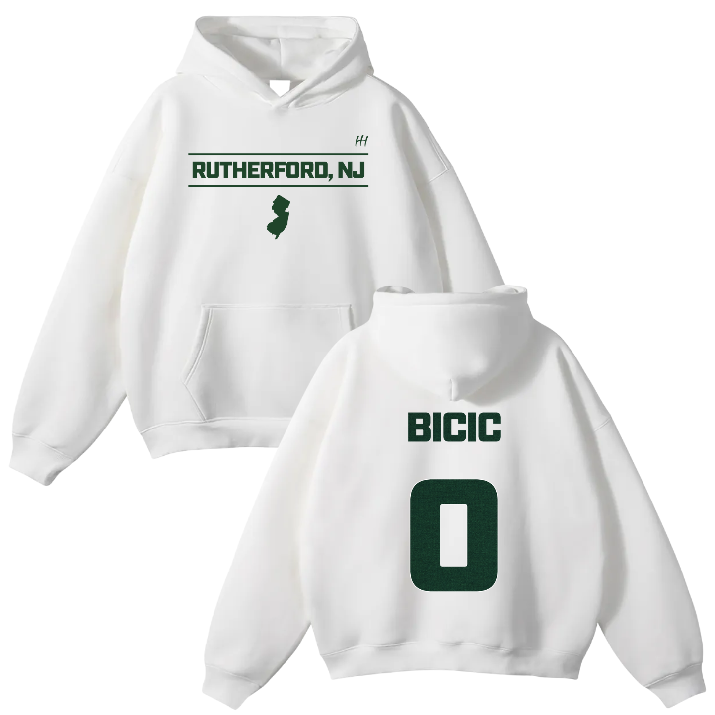 Tarik Bicic Oversize Fleeced Hoodie