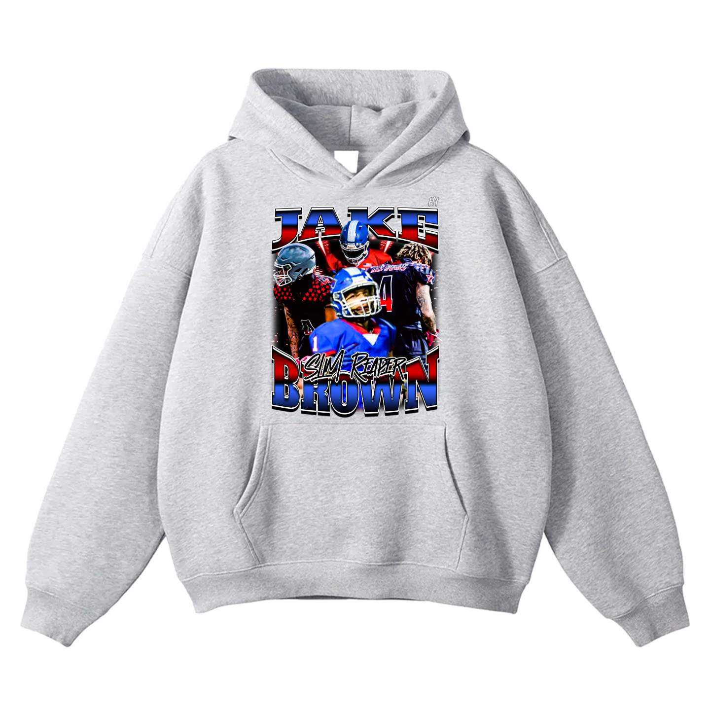 Jake Brown Oversize Fleeced Hoodie