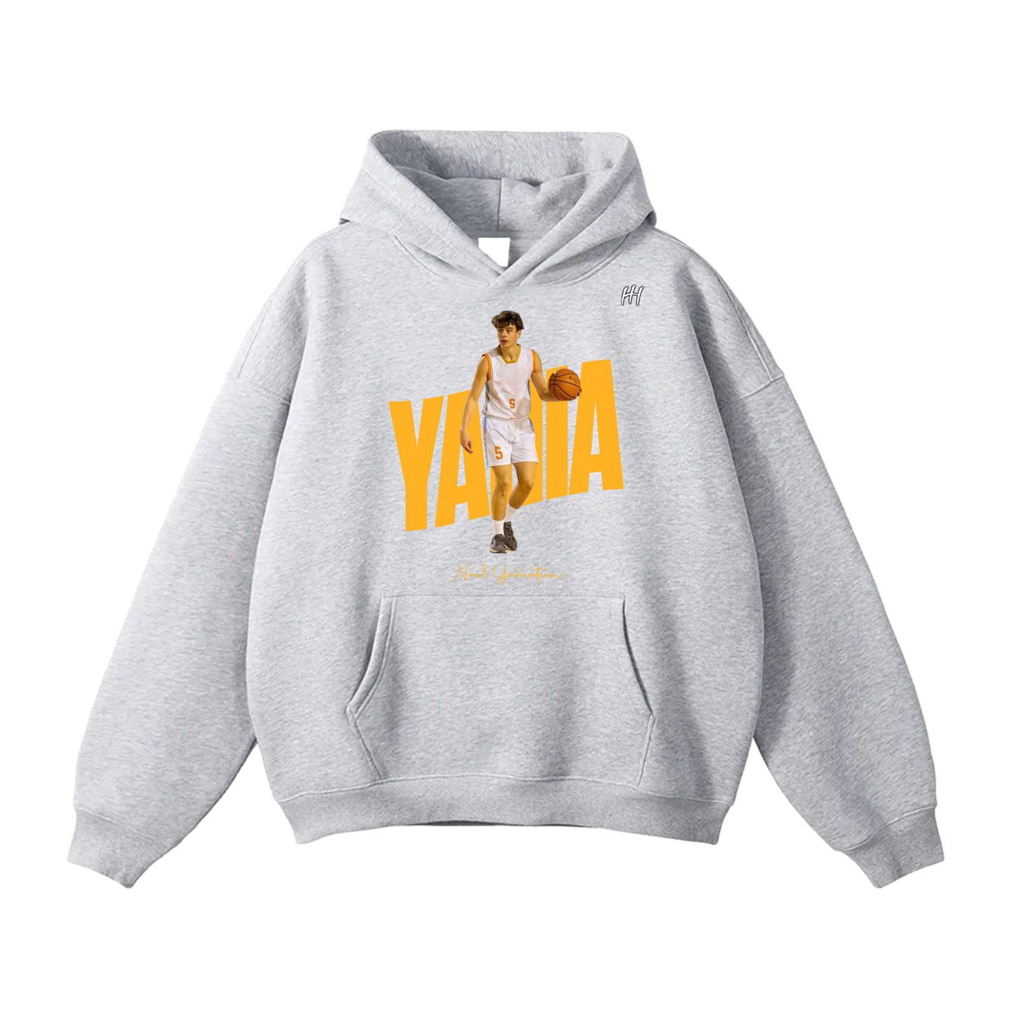 Nael Yahiatene Oversize Fleeced Hoodie