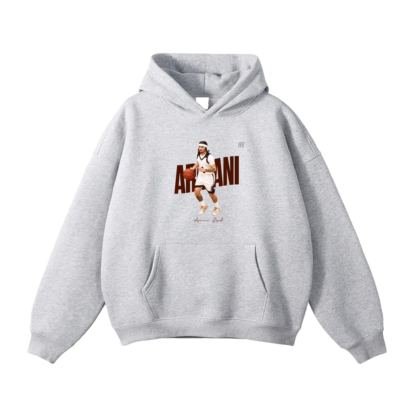 Armani Lloret Oversize Fleeced Hoodie