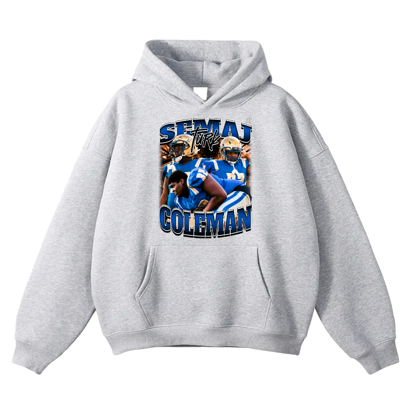 Semaj Coleman Oversize Fleeced Hoodie