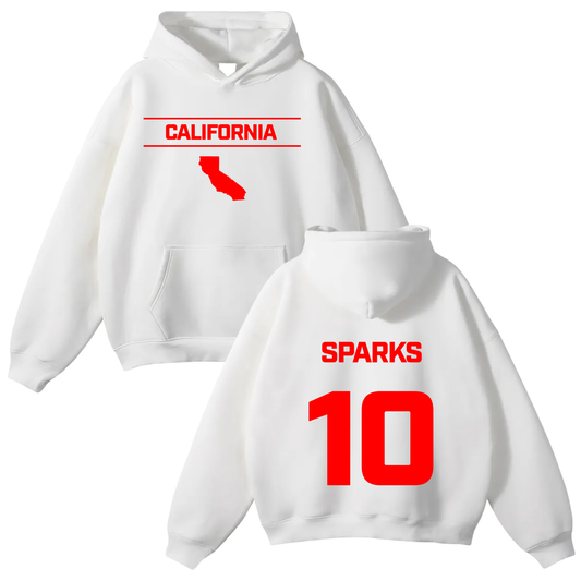 Kevian Sparks Oversize Fleeced Hoodie